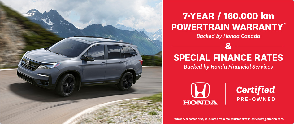 Certified Pre-Owned Honda