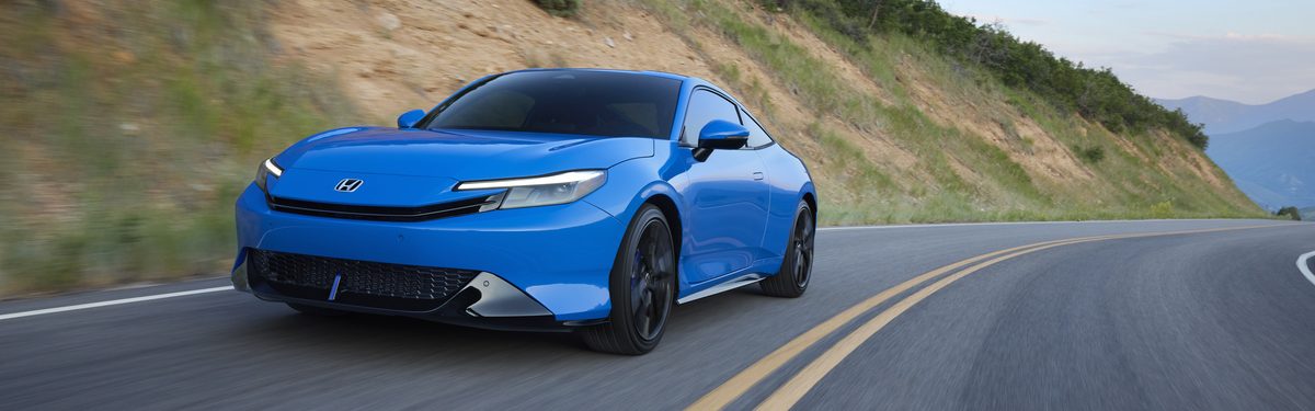 2026 Blue Honda Prelude