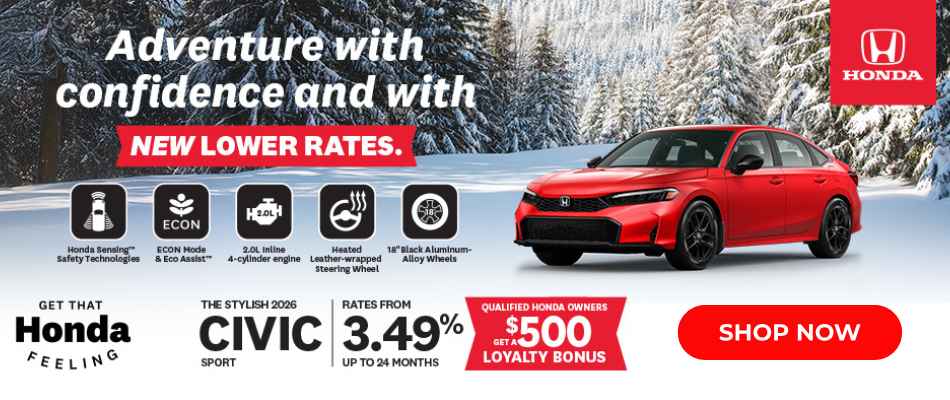 2026 Honda Civic Sale Calgary