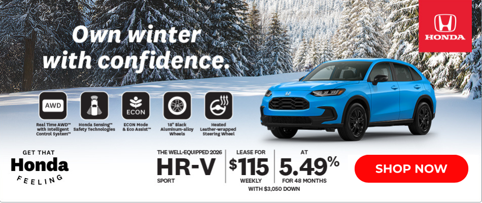 2026 Honda HR-V Sale Calgary