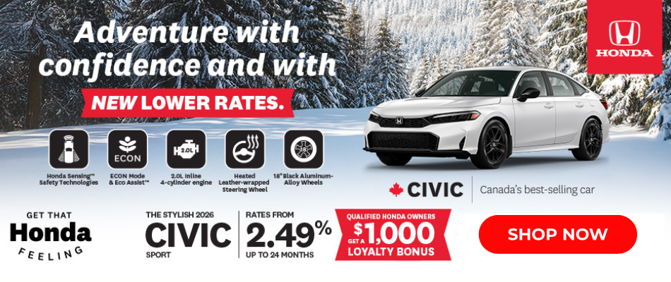 2026 Honda Civic Sale Calgary