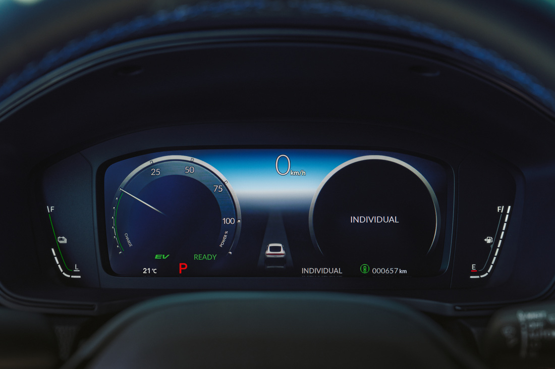 Honda Prelude Digital Dashboard