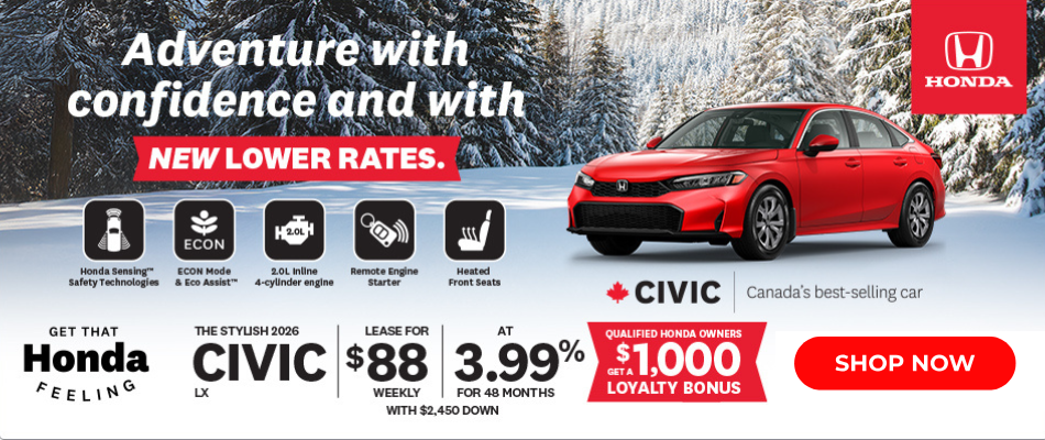 2026 Honda Civic Sale Calgary