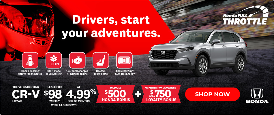 2026 Honda CR-V Sale Calgary