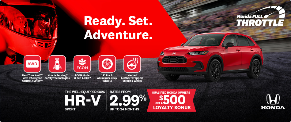 2026 Honda HR-V Sale Calgary