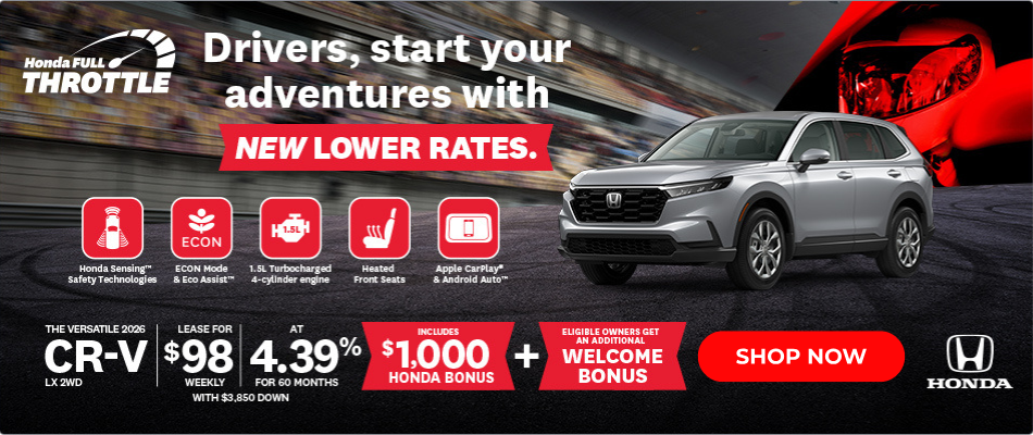 2026 Honda CR-V Sale Calgary