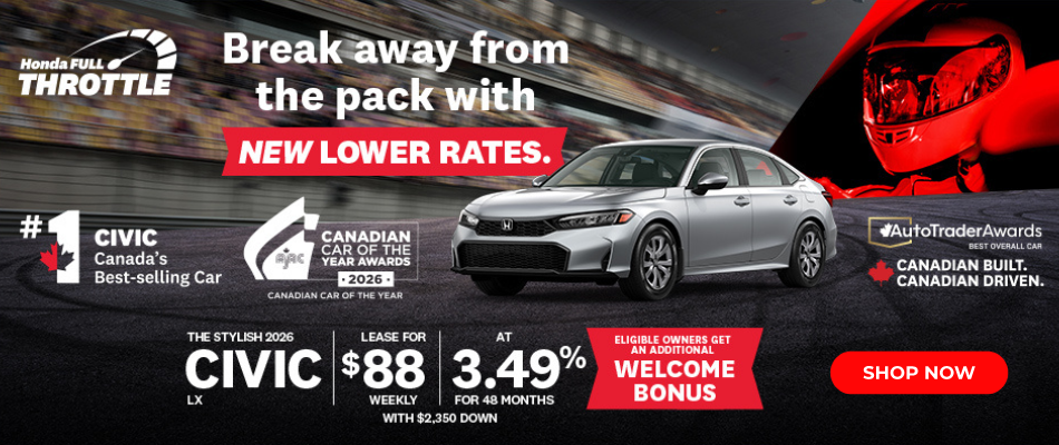 2026 Honda Civic Sale Calgary