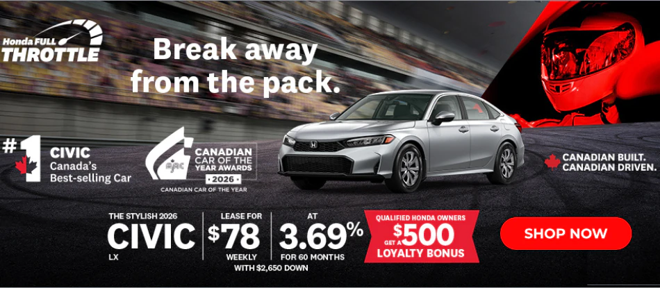 2026 Honda Civic Sale Calgary